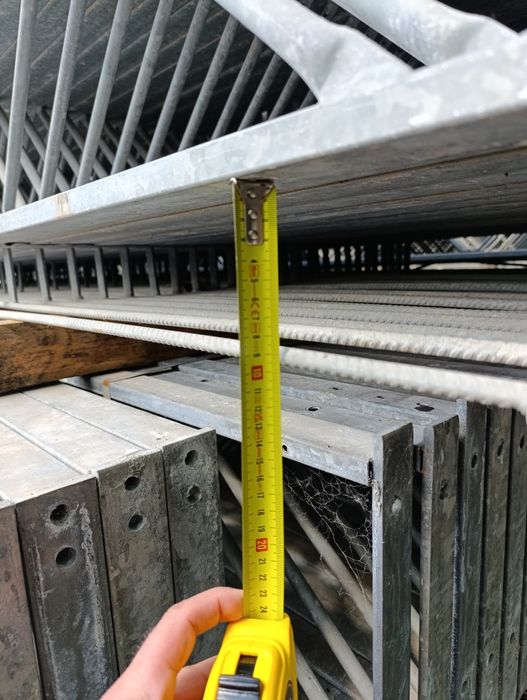 Kratownica dachowa kompletna do montażu dach 1 spad 6.32m-ocynk