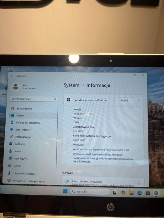 Laptop HP Pavilion 14 X360 2w1 Intel Core i3/8GB/256GB SSD Klasa A-