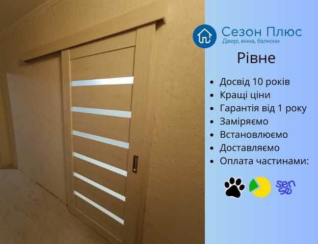 Розсувні міжкімнатні двері