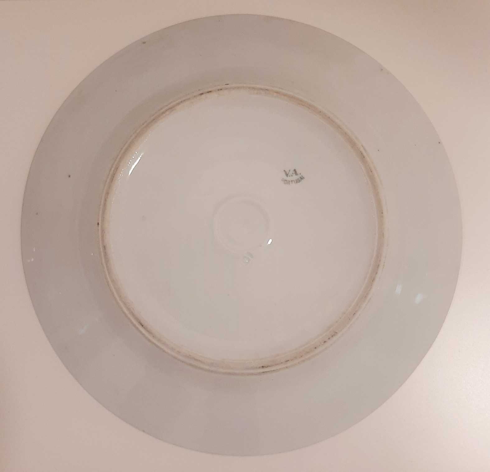 Prato em porcelana Vista Alegre pintado à mão estilo Kutani Japão (2)