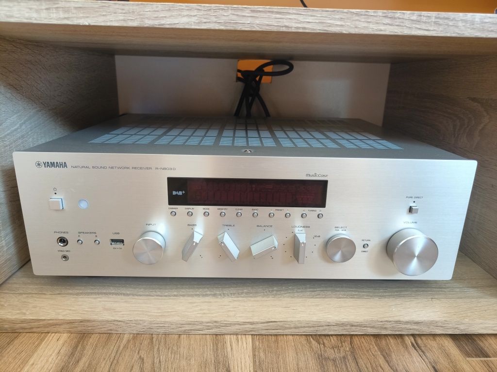 Amplituner wzmacniacz stereo Yamaha rn-803d