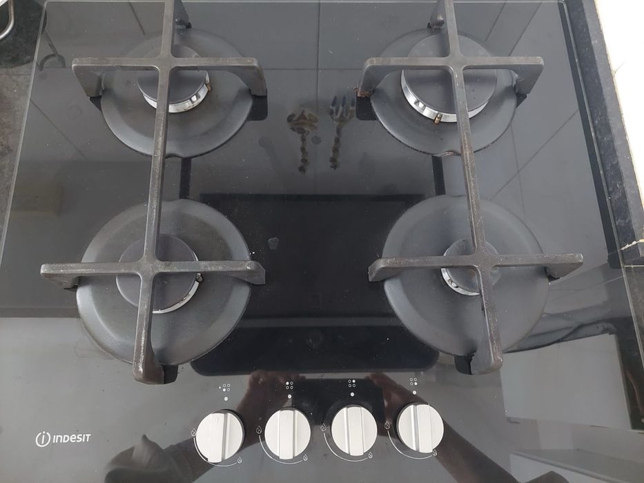 Placa de fogão a gás Indesit