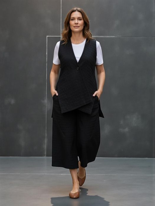 Elegancki zestaw damski czarny Wendy Trendy