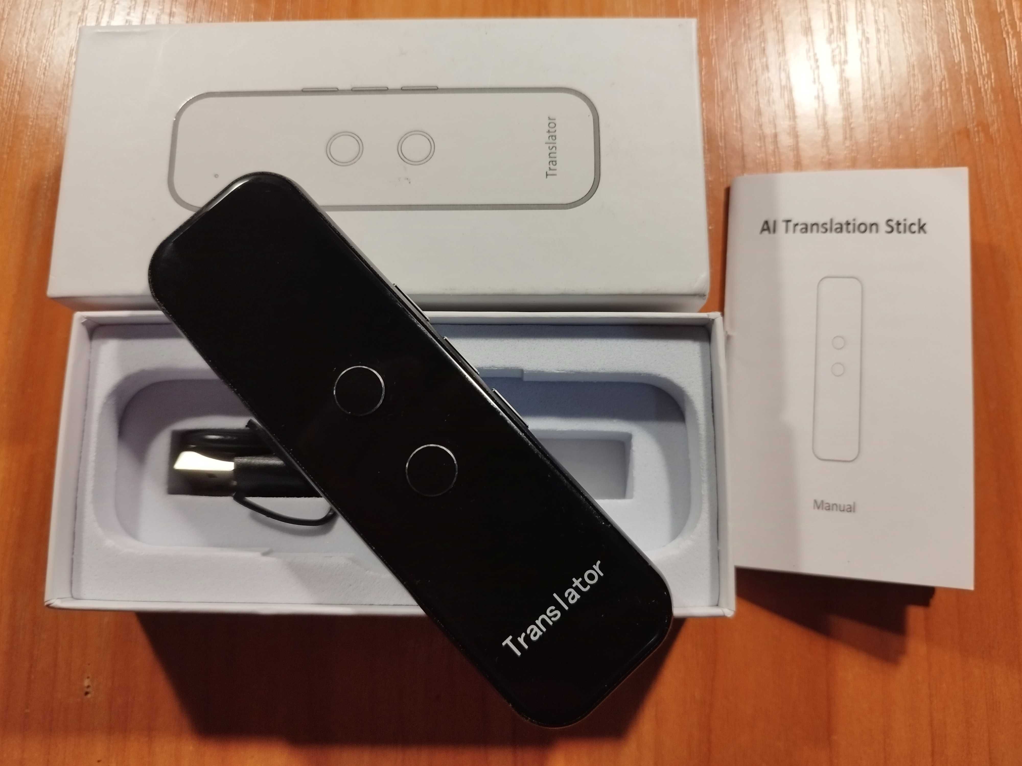 Перекладач голосовий, G6 Bluetooth TRANSLATOR, 2024 р., 137 мов.