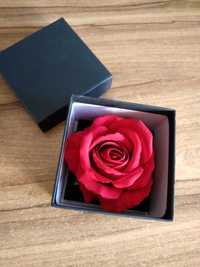 Sztuczna róża w pudełku