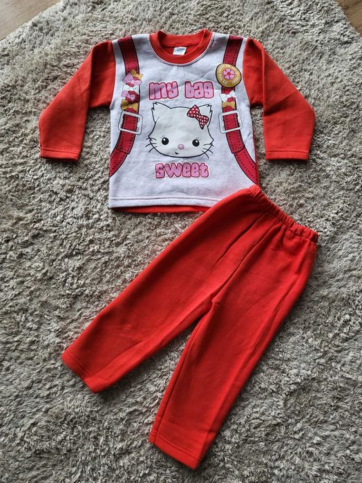 Dres dwuczęściowy ocieplany 104cm