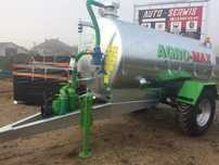 WÓZ ASENIZACYJNY BECZKOWÓZ BECZKA 5000L AGRO-MAX - OD RĘKI