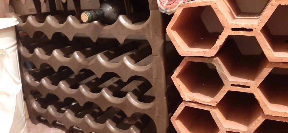 suporte para garrafas