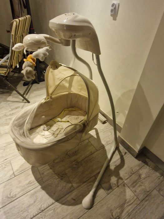 HENNY 2w1 Lionelo bujaczek, huśtawka, gondola, 12 melodii, MP3,