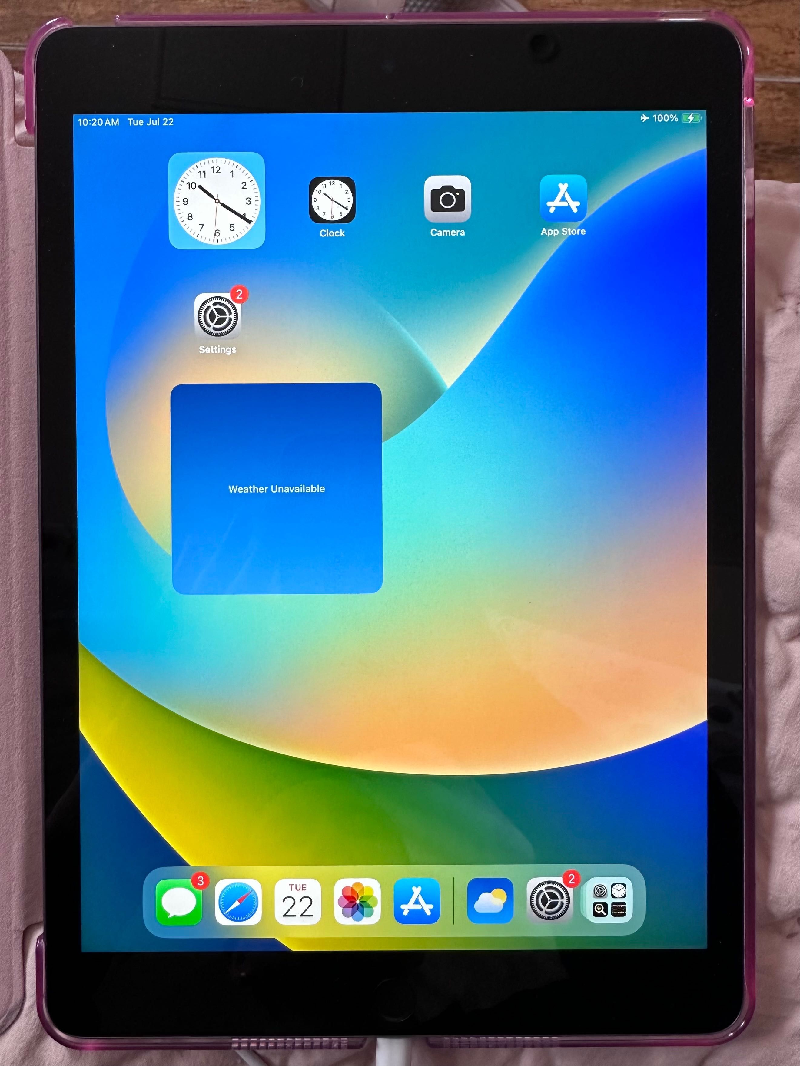 iPad 9th Generation (A2602) – 64GB Wi-Fi – Excellent Condition
