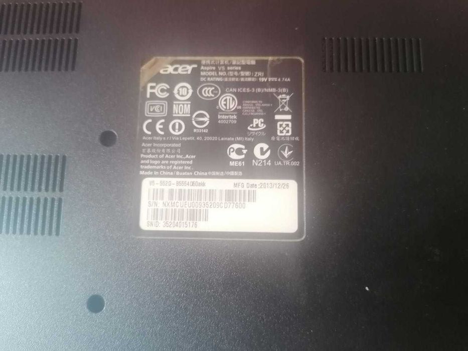 Ноутбук Acer Aspire V5-552G