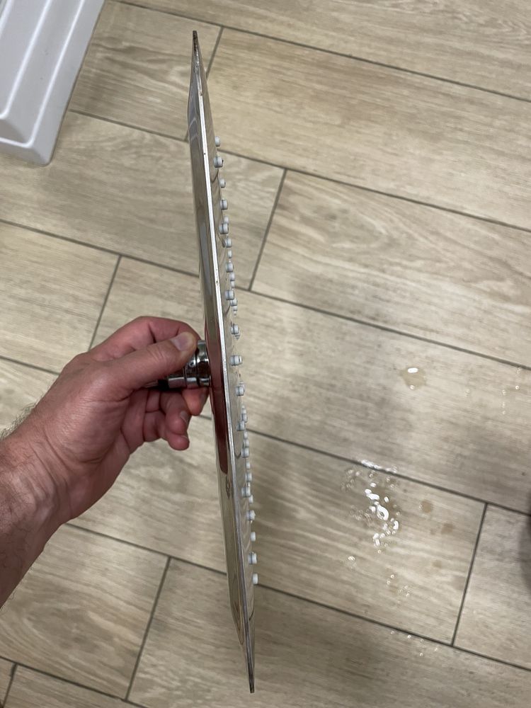 Верхний душ Ravak Slim Chrome 300x300 мм