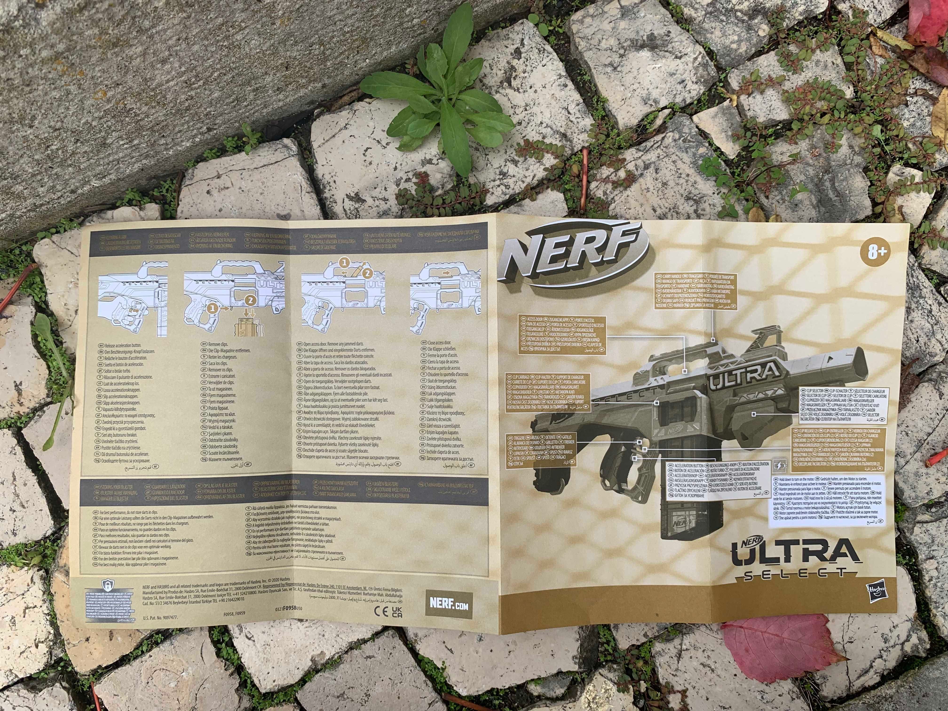 Nerf - Ultra Select (com 12 balas)