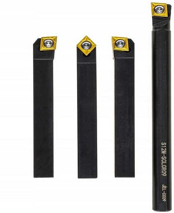 Noże tokarskie składane z wymiennymi płytkami 12x12mm Kpl 4szt