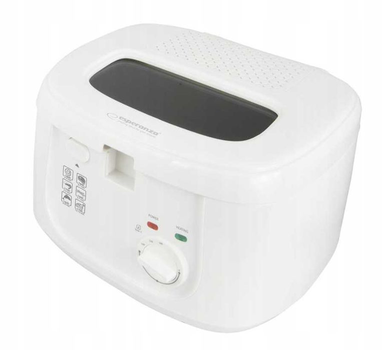 Duża FRYTKOWNICA OLEJOWA Tradycyjna Frytownica Do Frytek 1800W 2,5L