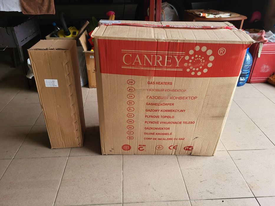 Пропан-бутан/метан конвектор Canrey CHC - 5T  5 кВт, !!!Чугун!!!