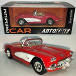 Chevrolet Corvette 1959 металлическая модель 1:24 ТМ Автосвіт MOTORMAX