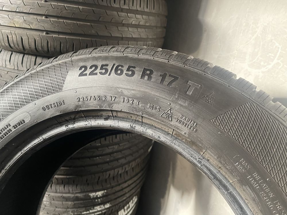 2xContinental 225 65r17., 2020 6mm