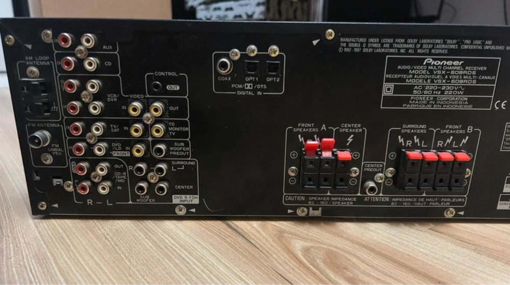 Wzmacniacz pioneer VSX-609rds