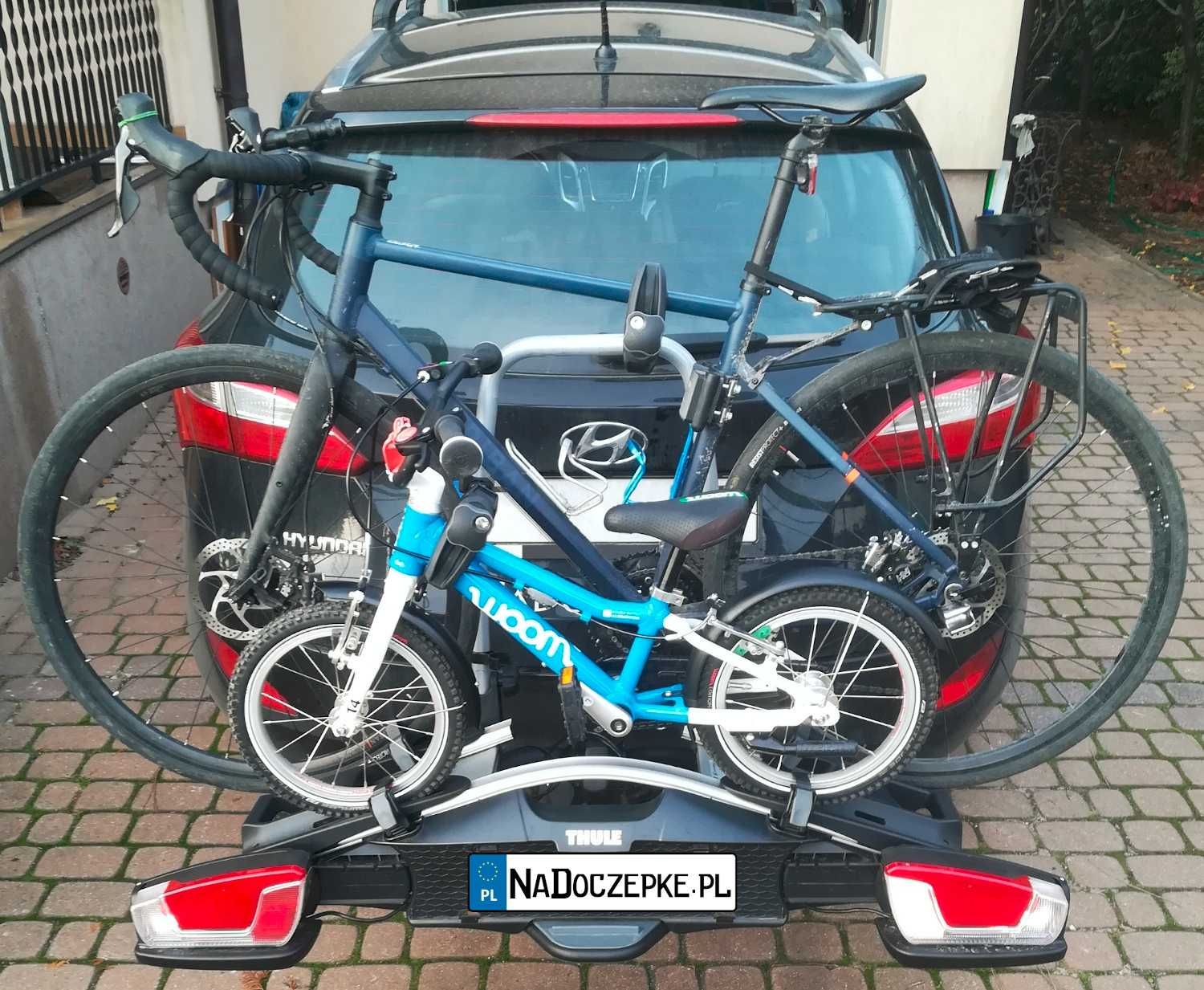 Platforma bagażnik rowerowy na hak Thule Velocompact od 1 do 4 rowerów