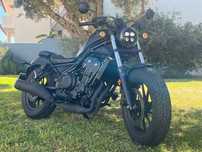 Honda CMX  Rebel 500 Mate Gundower Black metallic