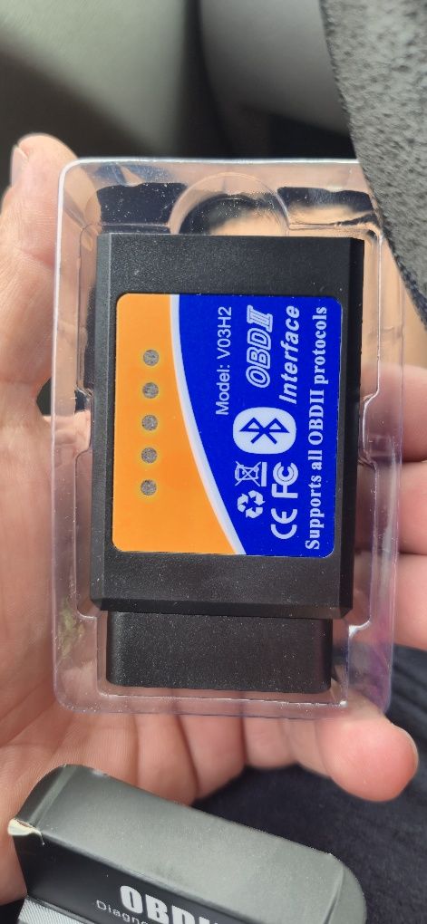 scanner de diagnóstico de carro V03H2 OBD2 Bluetooth