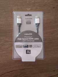 Kabel hdmi 4K 18Gbps nowy 3m