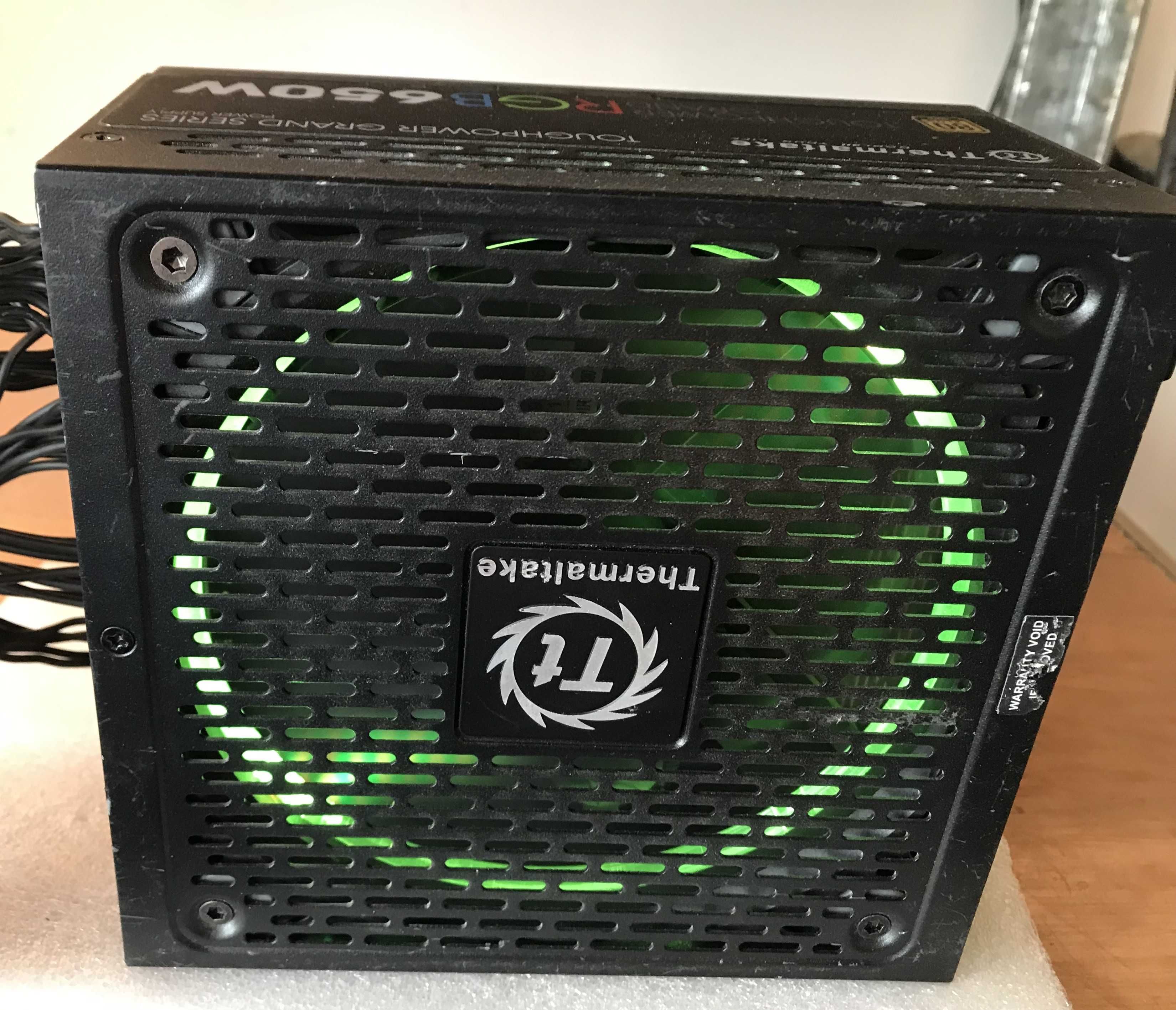 Thermaltake Toughpower Grand RGB 650W, TPG-650AH3FSGR, 80 plus GOLD.
