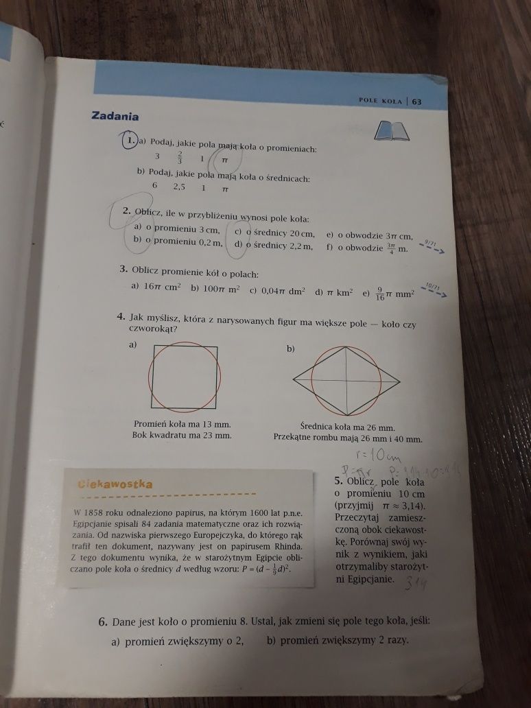 Podręcznik Matematyka z plusem 2 gimnazjum GWO