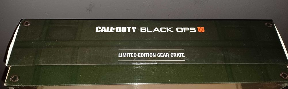 Caixa de Colecionador Edição Limitada Call of Duty Black Ops