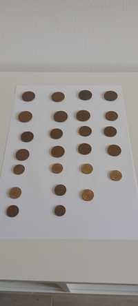 Moedas antigas de 1 escudo, 50 centavos