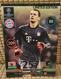 Karta piłkarska Champions League Limited Edition Manuel Neuer