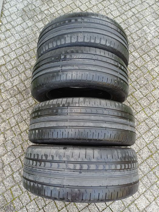 Cztery opony letnie 215/55 R17 W Continental ContiPremiumContact 5