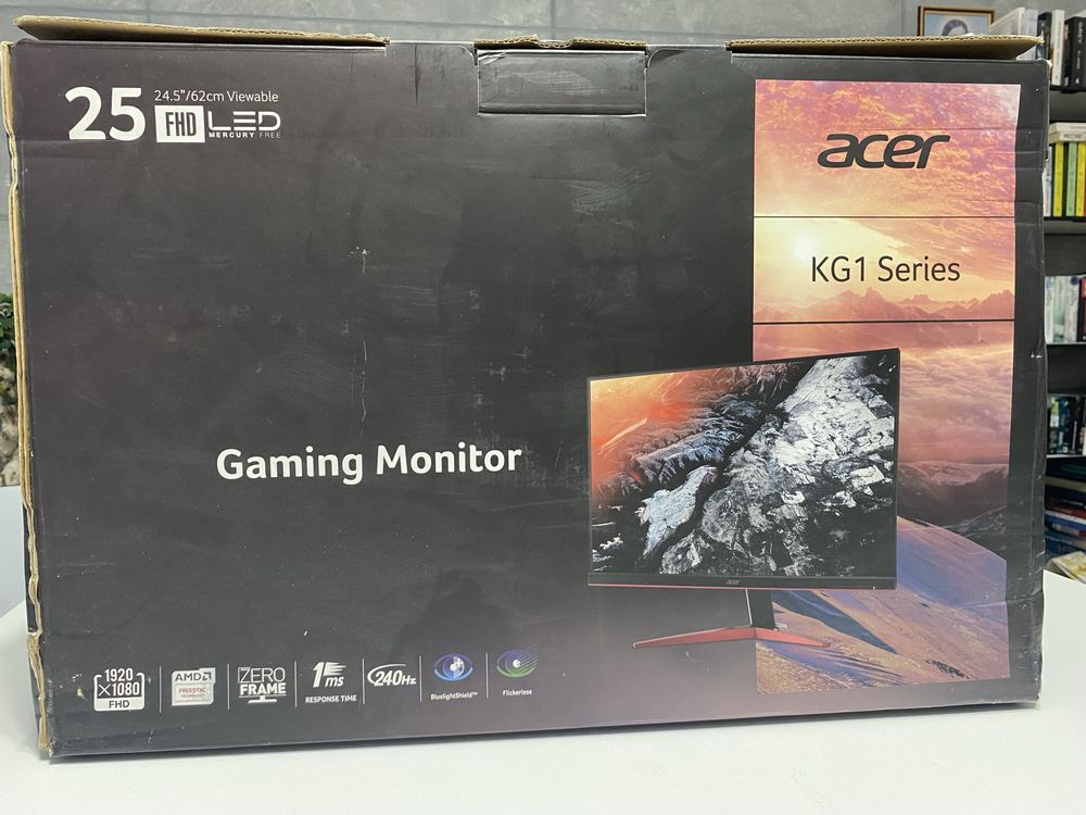 Monitor acer KG1 series 26cm 240hz
