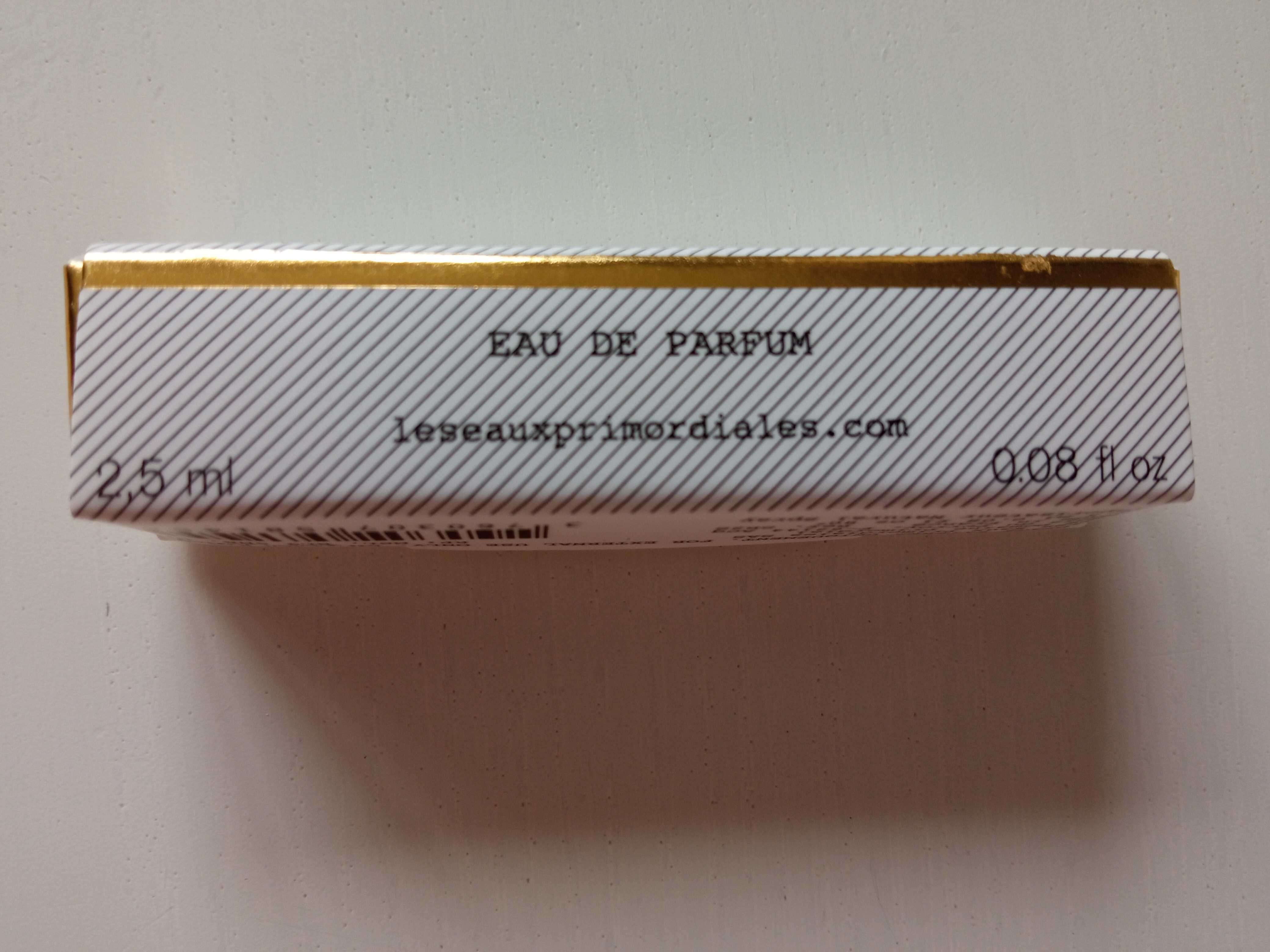 Próbki perfum m.in. ROSE SUPERCRITIQUE Les Eaux Primordiales Fragrance