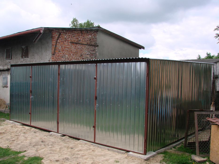 Garaz blaszak 6x5-4600zl Piotrków Tomaszów Łódź Radomsko Sieradz Łask