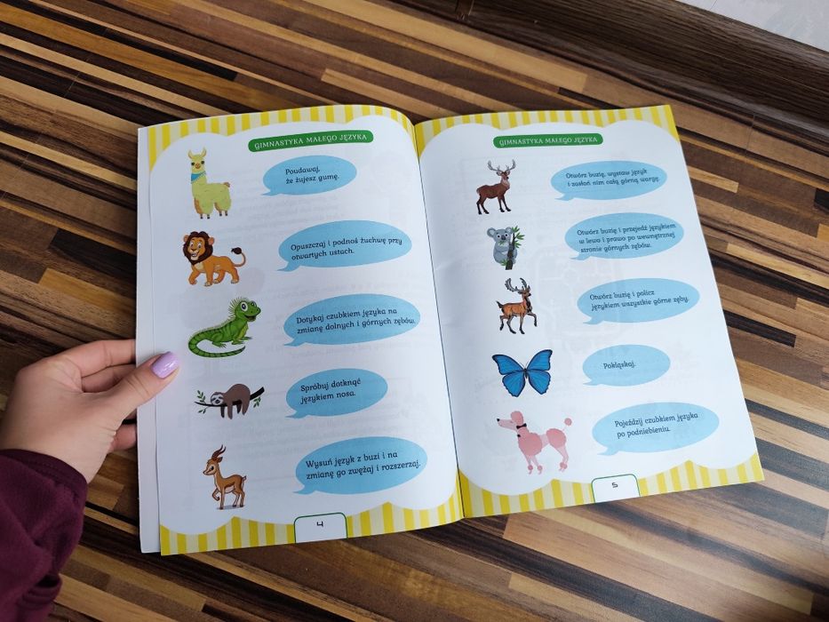 Logopedia dla dzieci. Mania i Tomek w Logozoo ćwiczenia logopedyczne