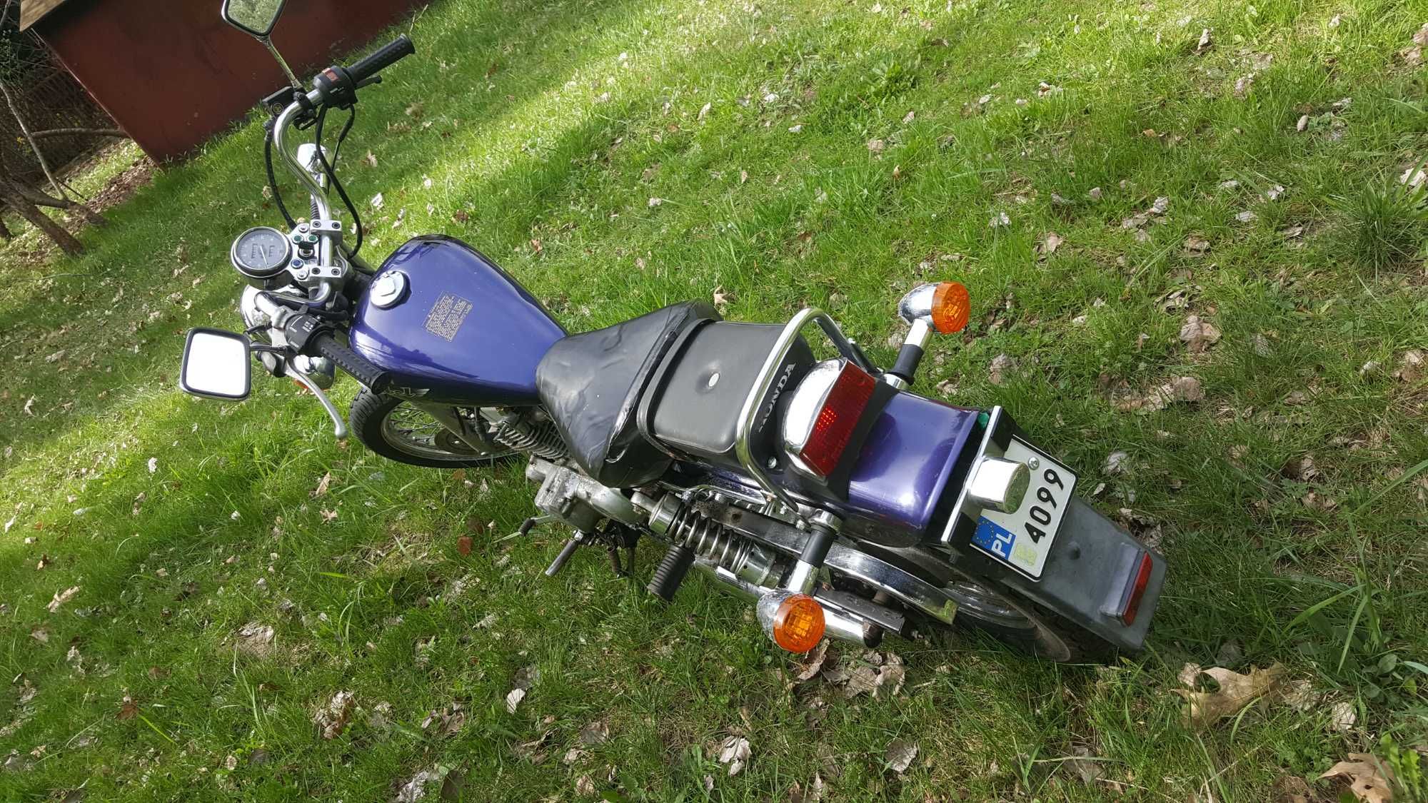 Honda Rebel 125/50 zarejestrowana jako motorower