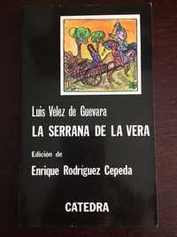 Livro "La Serrana de la Vera" de Luis Vélez de Guevara (em espanhol)