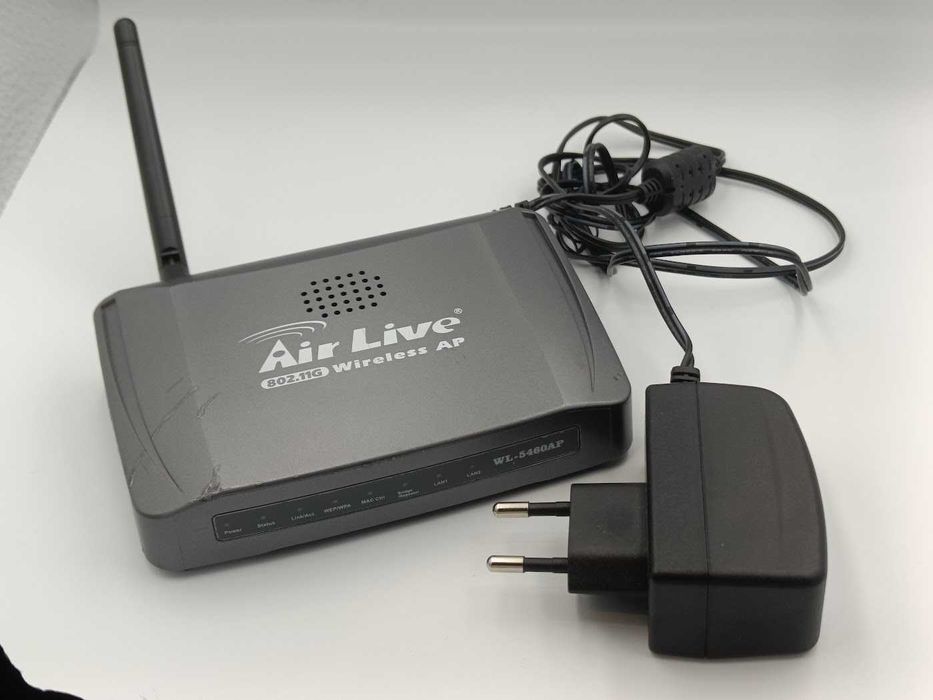 Punkt dostępowy OvisLink WL-5460AP z APPro 54G 2xLAN, 2,4GHz 54Mbit/s