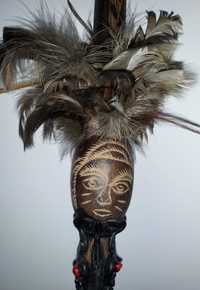 Zarabatana Indígena original da Amazónia (para decoração)