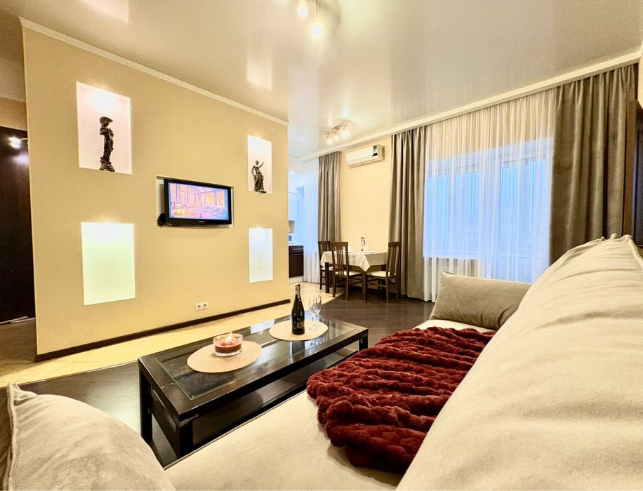 (9)Квартира подобово з Джакузі проспект Науки 24 М.Наукова Госпіталь