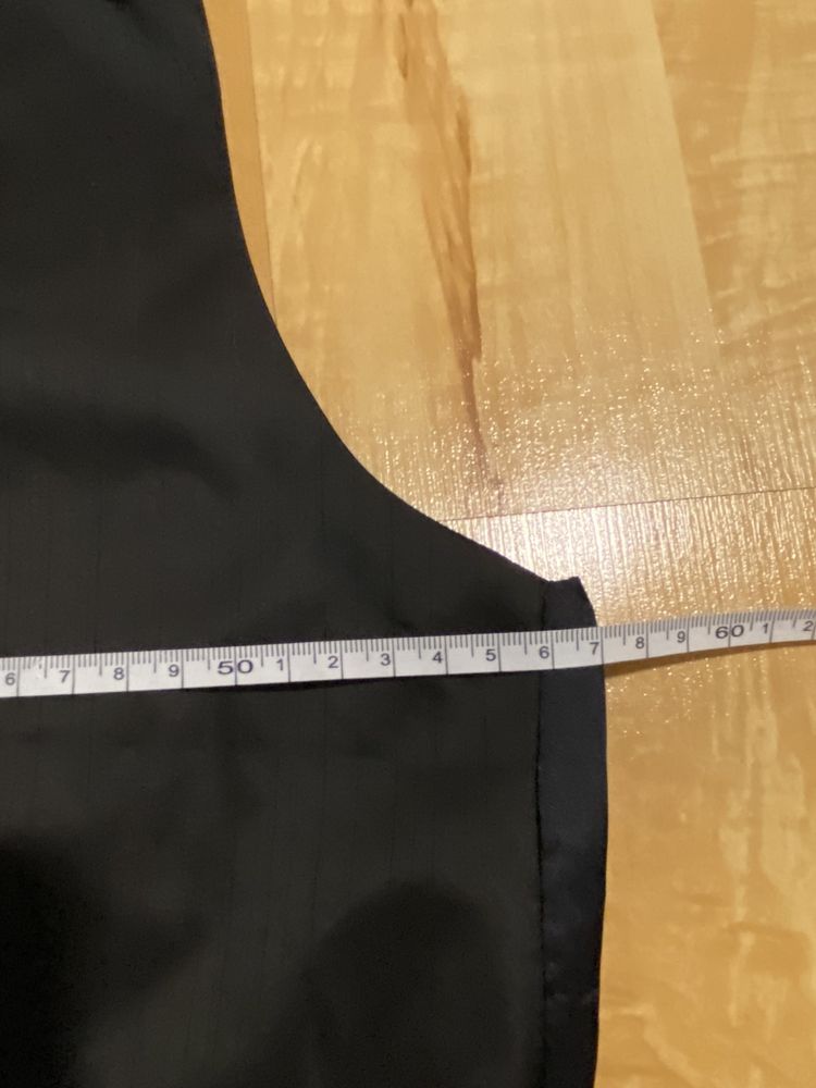 Wilvorst prestige XL męska kamizelka czarna elegancka jedwab