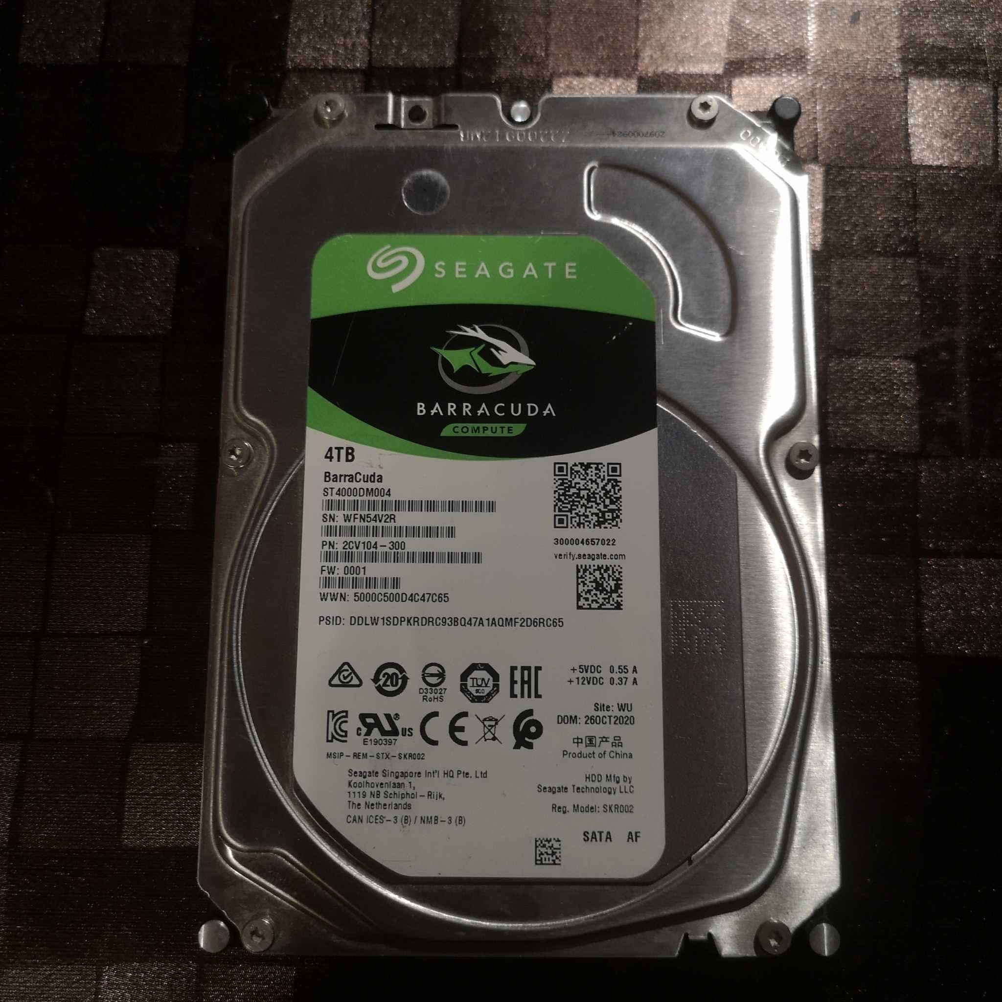 DYSK 4TB Seagate BarraCuda