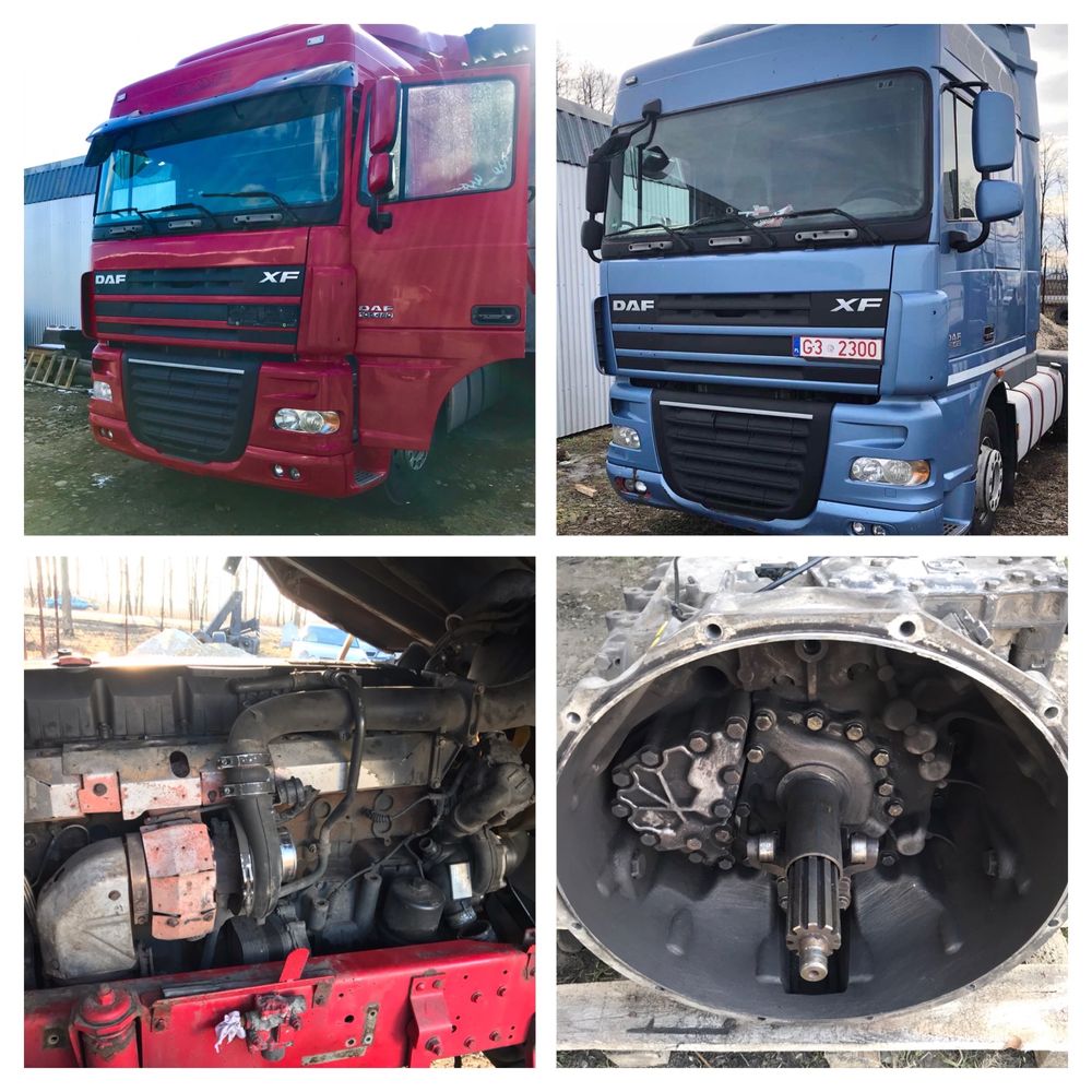 Розборка різні види запчастин DAF , MAN, Volvo,Renault TIR