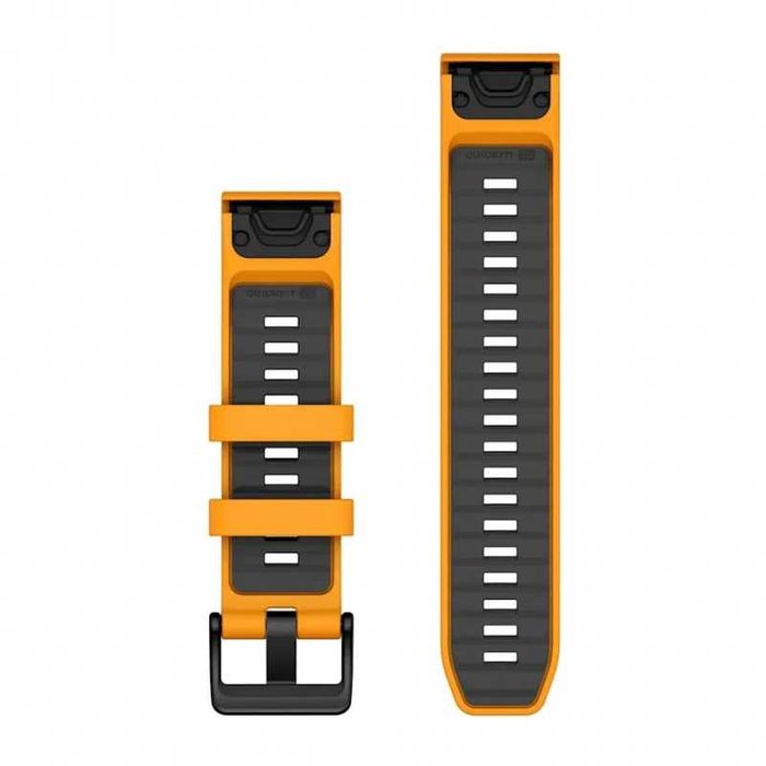 Ремінець Garmin QuickFit 22 Watch Bands  Spark Orange/Graphite