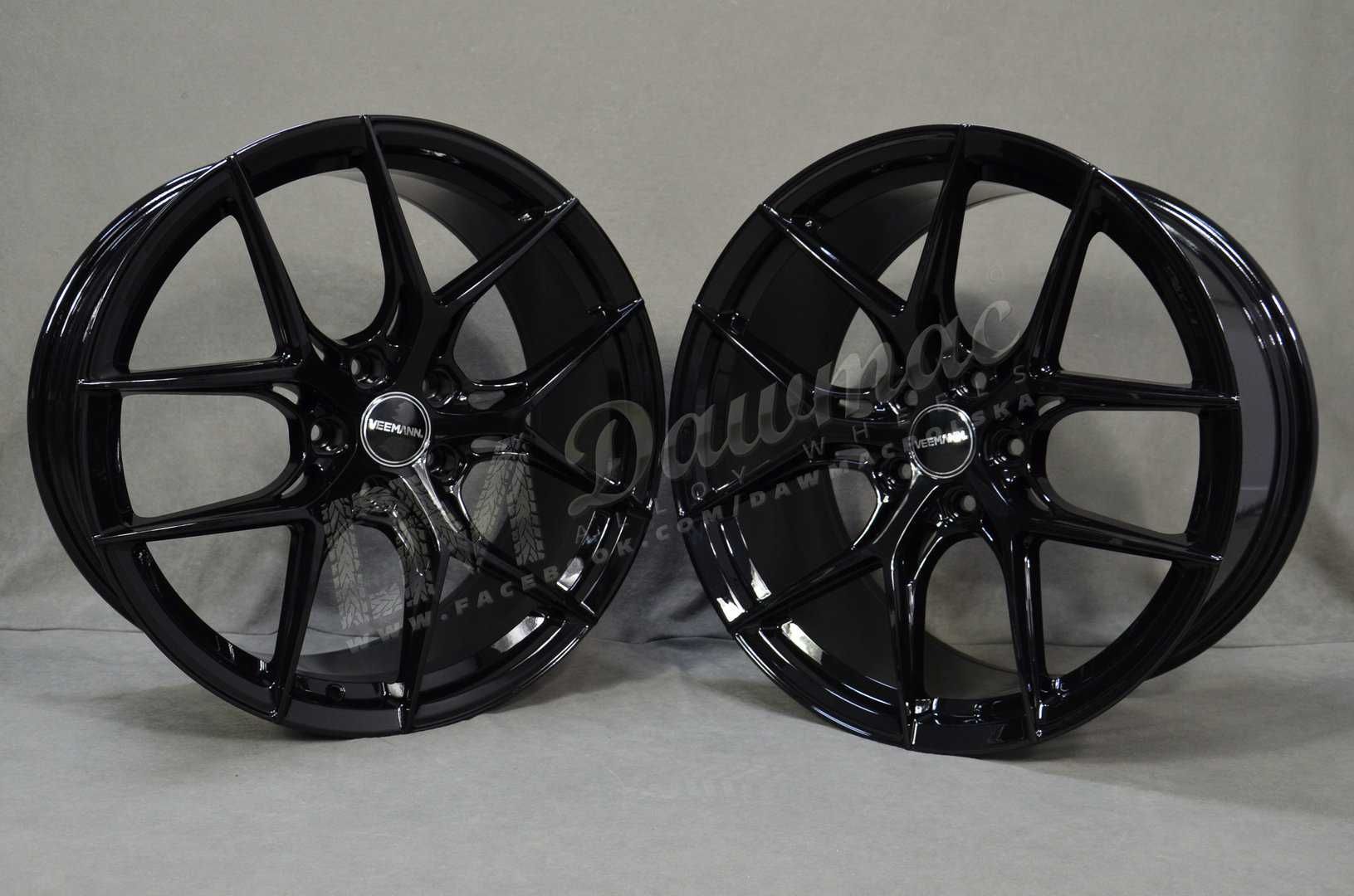 Felgi Veemann VC580R 20" 9J ET35 + 10J ET45 5x120 Gloss Black