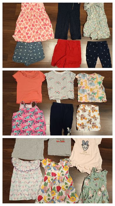 Zestaw dla dziewczynki rozmiar 92-98