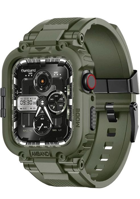 Чехол с ремешком amBand M1 Sport для Apple Watch 45/44/42