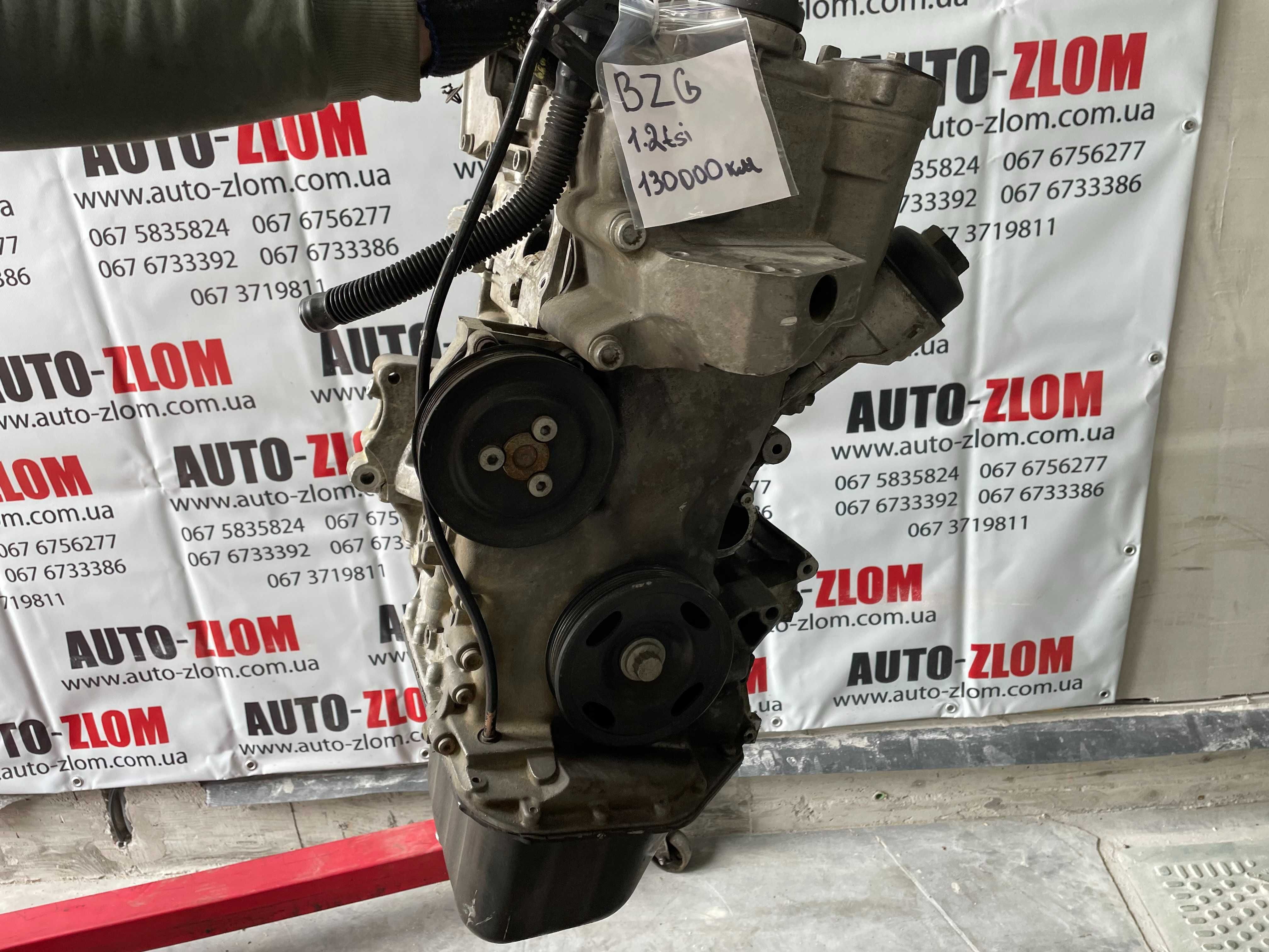 Двигун BZG 1.2 tsi Skoda Fabia II, Roomster